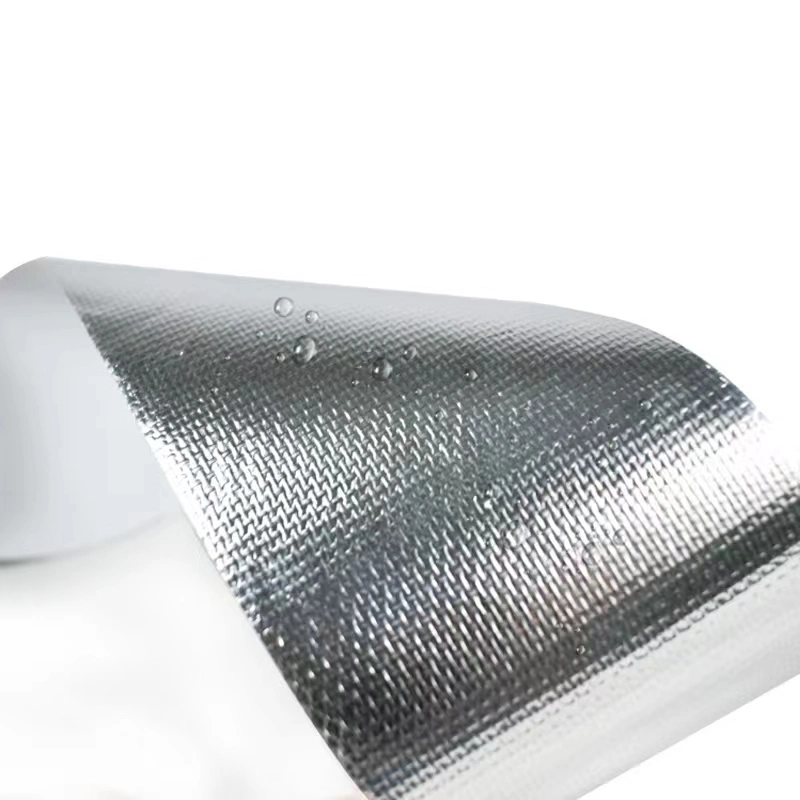 Aluminum Foil Coated Heat Insulation Fiberglass Cloth
