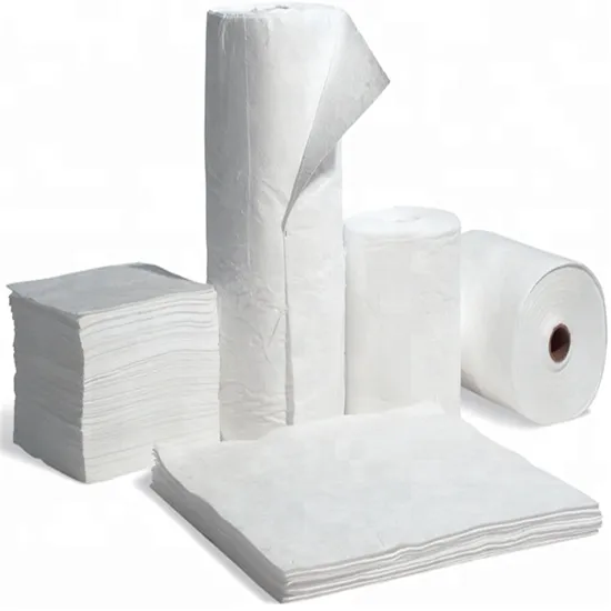 Industrial Felt Fabric 100% Pure Wool Oil Absorbent Felt with White Color 
