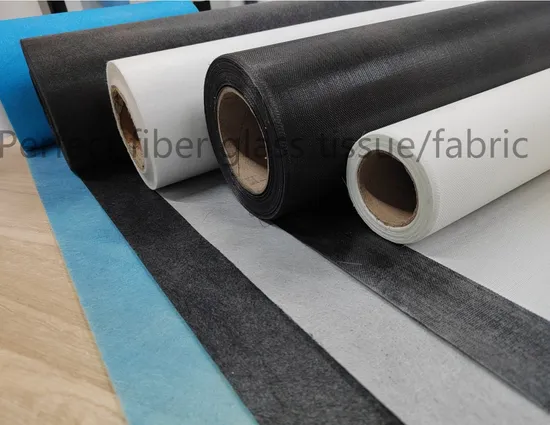 Black Fiberglass Nonwoven Two Sides Silicone Coated Fiberglass Cloth 