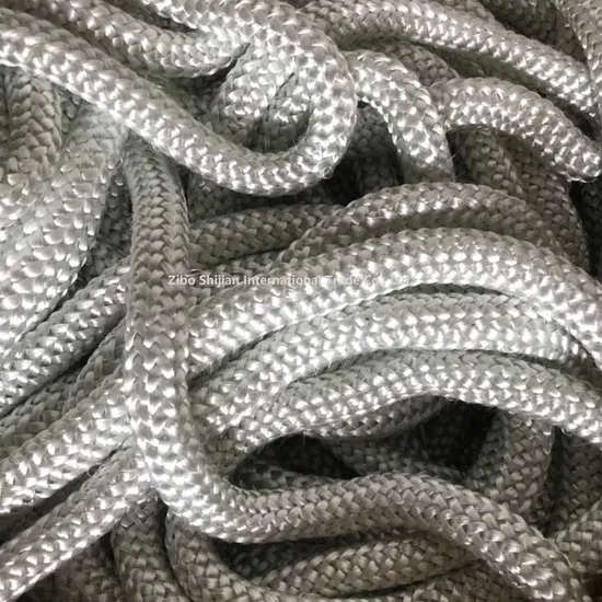 Customized High Temperature Gasket and Seal Square Braided Fiberglass Fiber Rope Price 