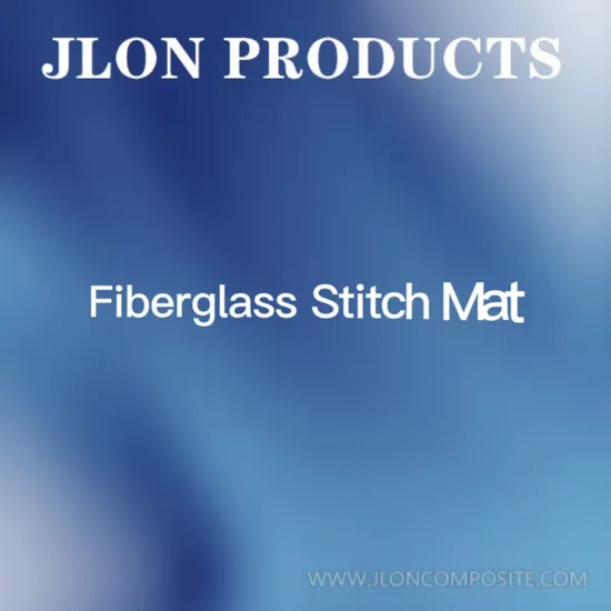 Excellent Performance High Glass Content and Higher Tensile Strength Glassfiber Needle Stitch Mat for Pultrusion and Closed Mould 