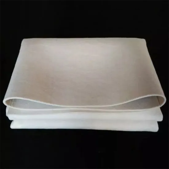Grade F1 White Pressed Wool Felt Sheet Glass Polishing Felt 
