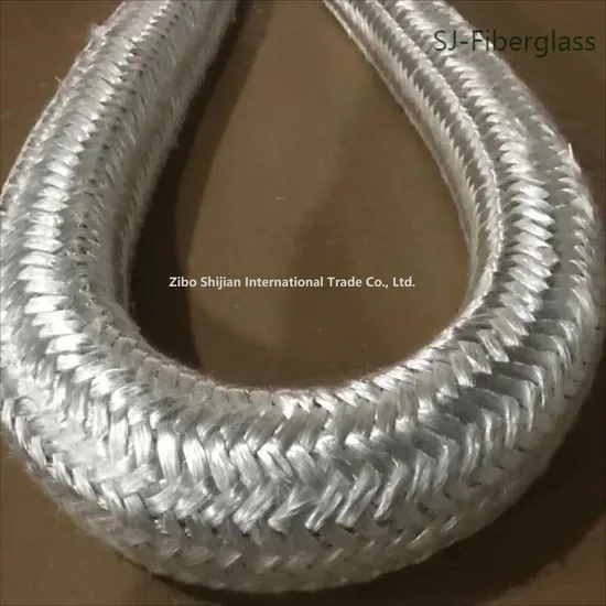 Hot Sale Fiber Glass Wicks/Braided Round Wick Rope Fiberglass Rope Glass Fiber Rope for Oven Door Heat Resistant Seal 
