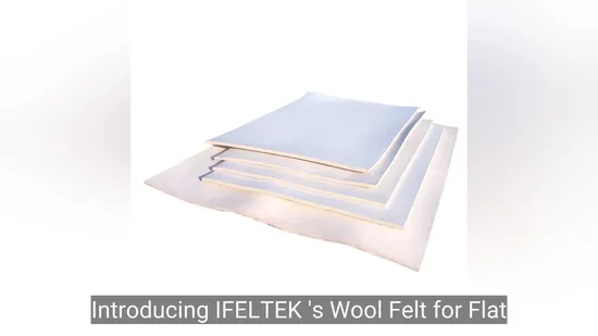 Wool Felt for Flat Embossing Machine 